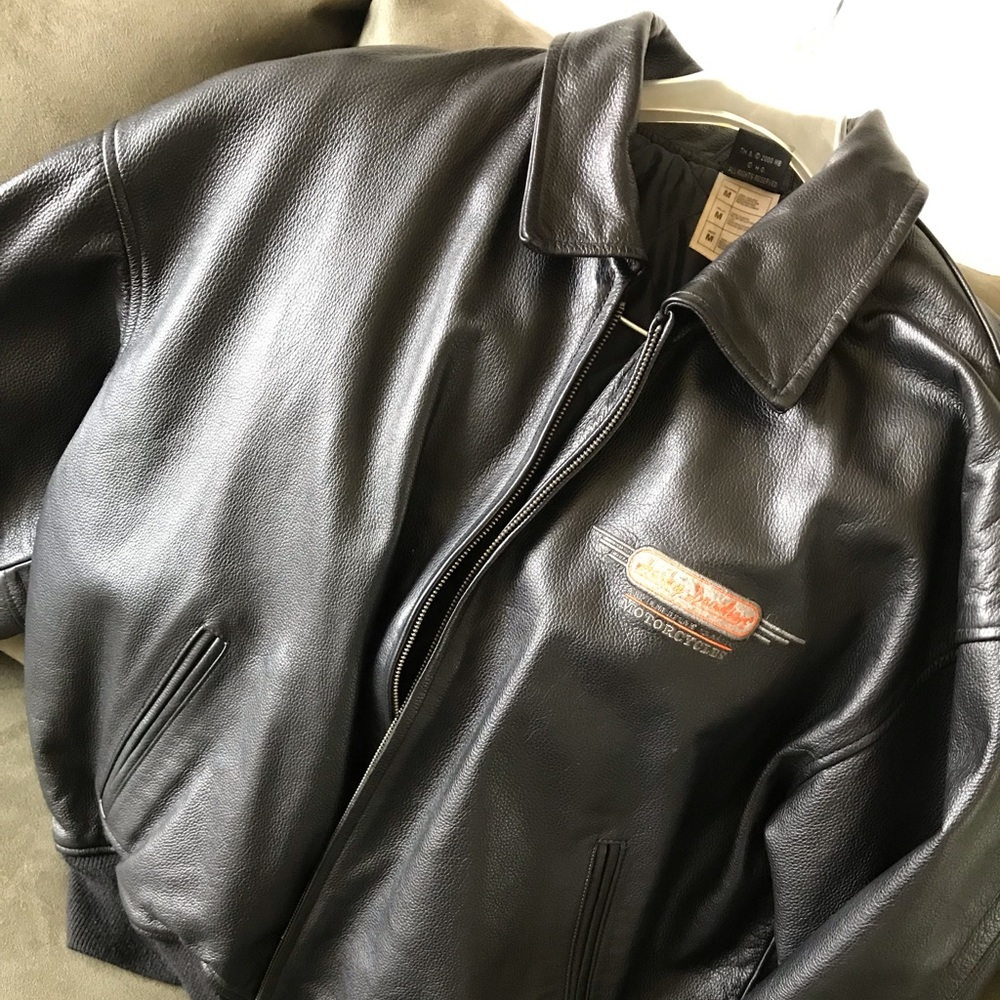 Leather Harley Davidson Warner Bro’s Jacket